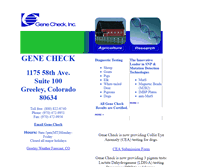 Tablet Screenshot of genecheck.com